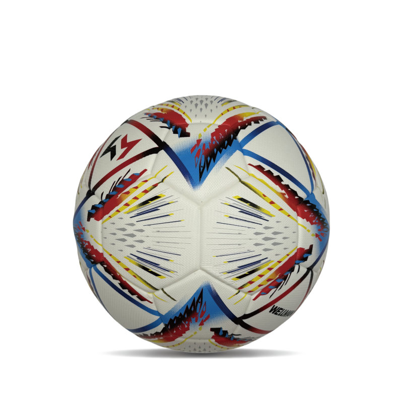 Diamond Pu Leather Professional Soccer Ball Tamanho oficial 5 Custom colorido unissex Treinamento durável Futebol