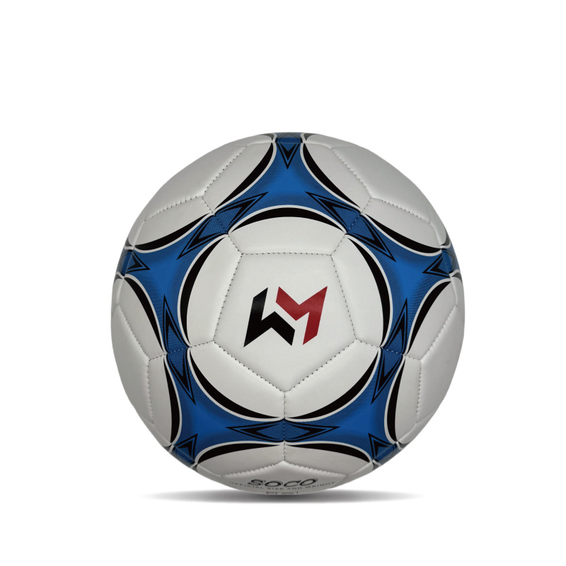 Jogo de futebol de PVC suave e seguro Treinando bola de futebol de futebol tamanho 5 para adultos e crianças