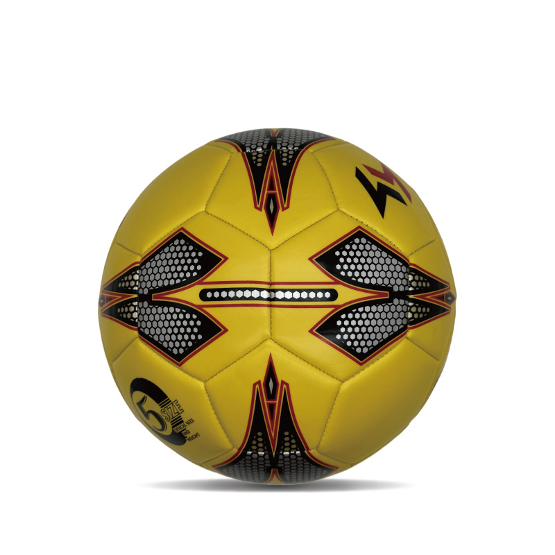 Jogo de futebol de PVC suave e seguro Treinando bola de futebol de futebol tamanho 5 para adultos e crianças