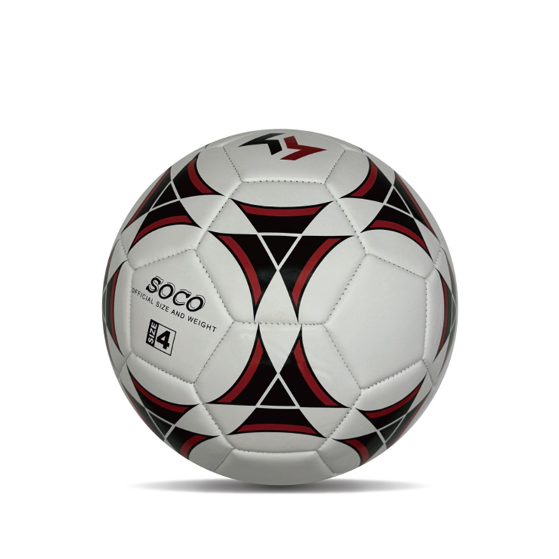 Capa macia durável PVC Football Ball Custom Soccer Ball Tamanho padrão oficial 4