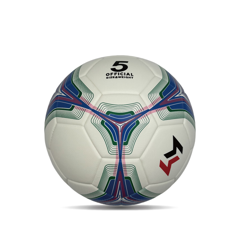 Diamond Pu Leather Professional Soccer Ball Tamanho oficial 5 Custom colorido unissex Treinamento durável Futebol