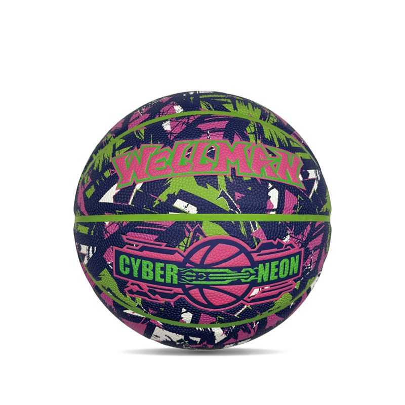 Pop Pop Cyberpunk personalizado personalizado PU Sports/Gift Basketball Ball Tamanho 7
