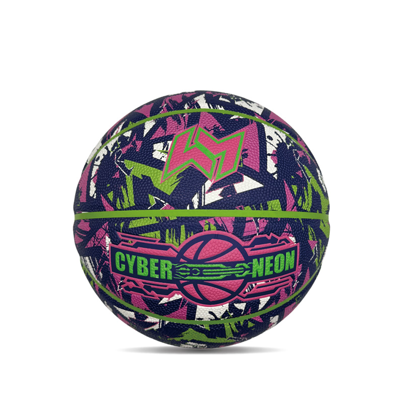 Pop Pop Cyberpunk personalizado personalizado PU Sports/Gift Basketball Ball Tamanho 7