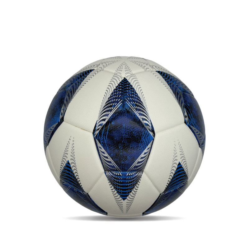 Diamond Pu Leather Professional Soccer Ball Tamanho oficial 5 Custom colorido unissex Treinamento durável Futebol