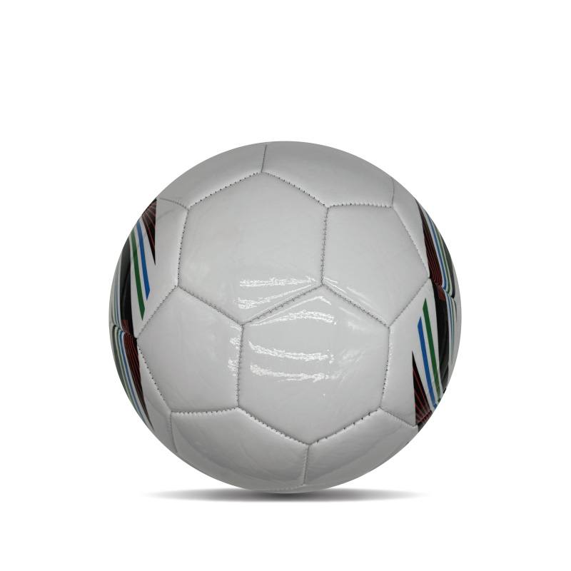 Durável PVC Tamanho 4 Logo de estampa de futebol juvenil Treinando bola de futebol para crianças e adultos