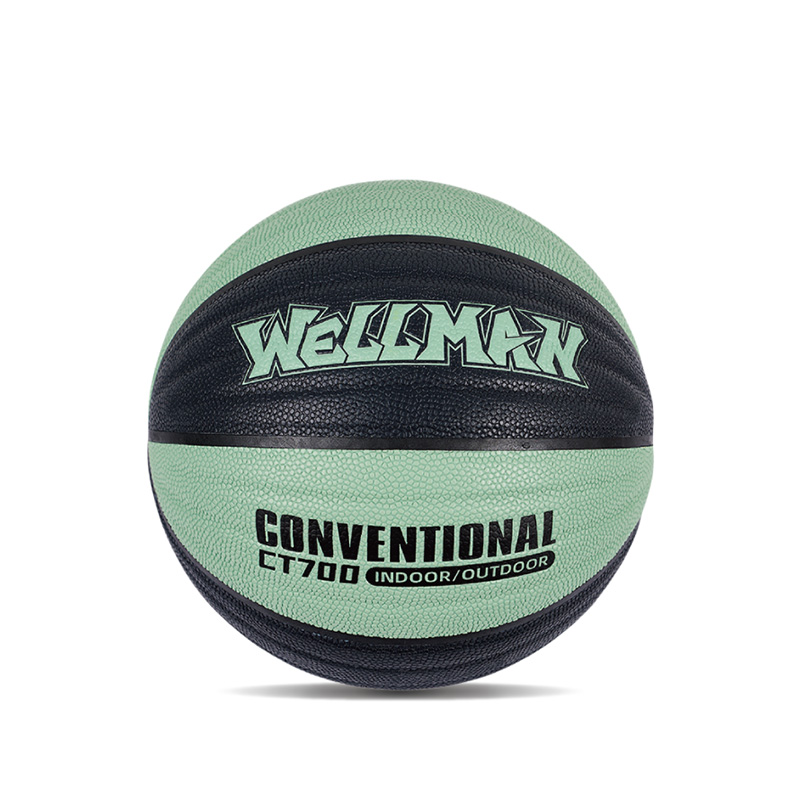 Design de onda durável Great Grip Grip que absorve a bola de basquete de couro PU PU Uso interno/externo