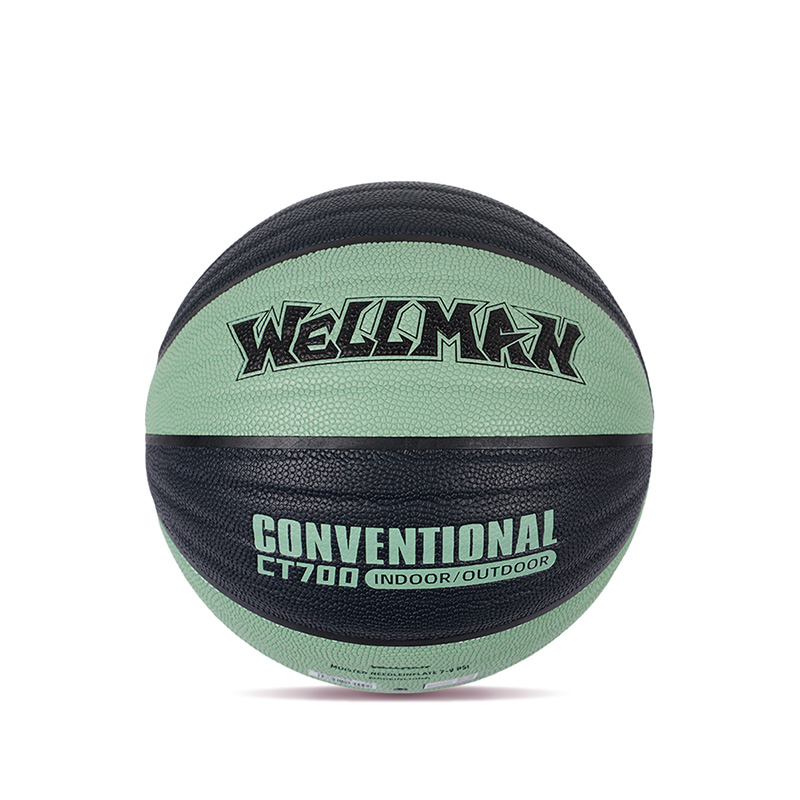 Design de onda durável Great Grip Grip que absorve a bola de basquete de couro PU PU Uso interno/externo