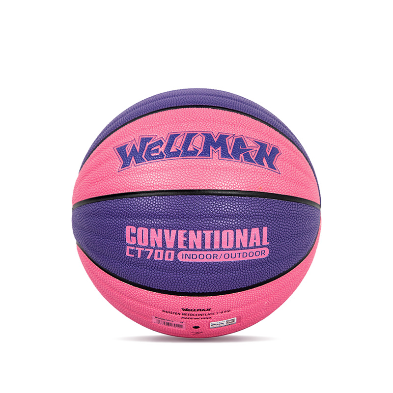 Design de onda durável Great Grip Grip que absorve a bola de basquete de couro PU PU Uso interno/externo
