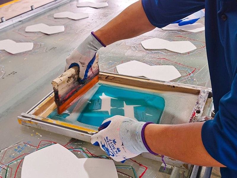 Impressão do logotipo